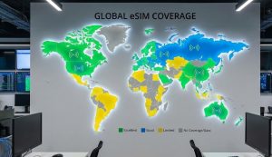 Activate free eSIM 2026 global coverage map